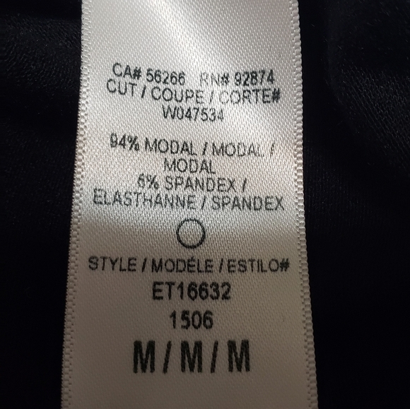 Ella Moss Women’s Black and Colorful Embroidered Sleeveless Top V Neck Size M - Picture 12 of 13